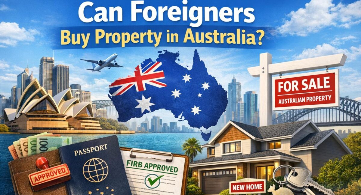 Foreigners buying property in Australia